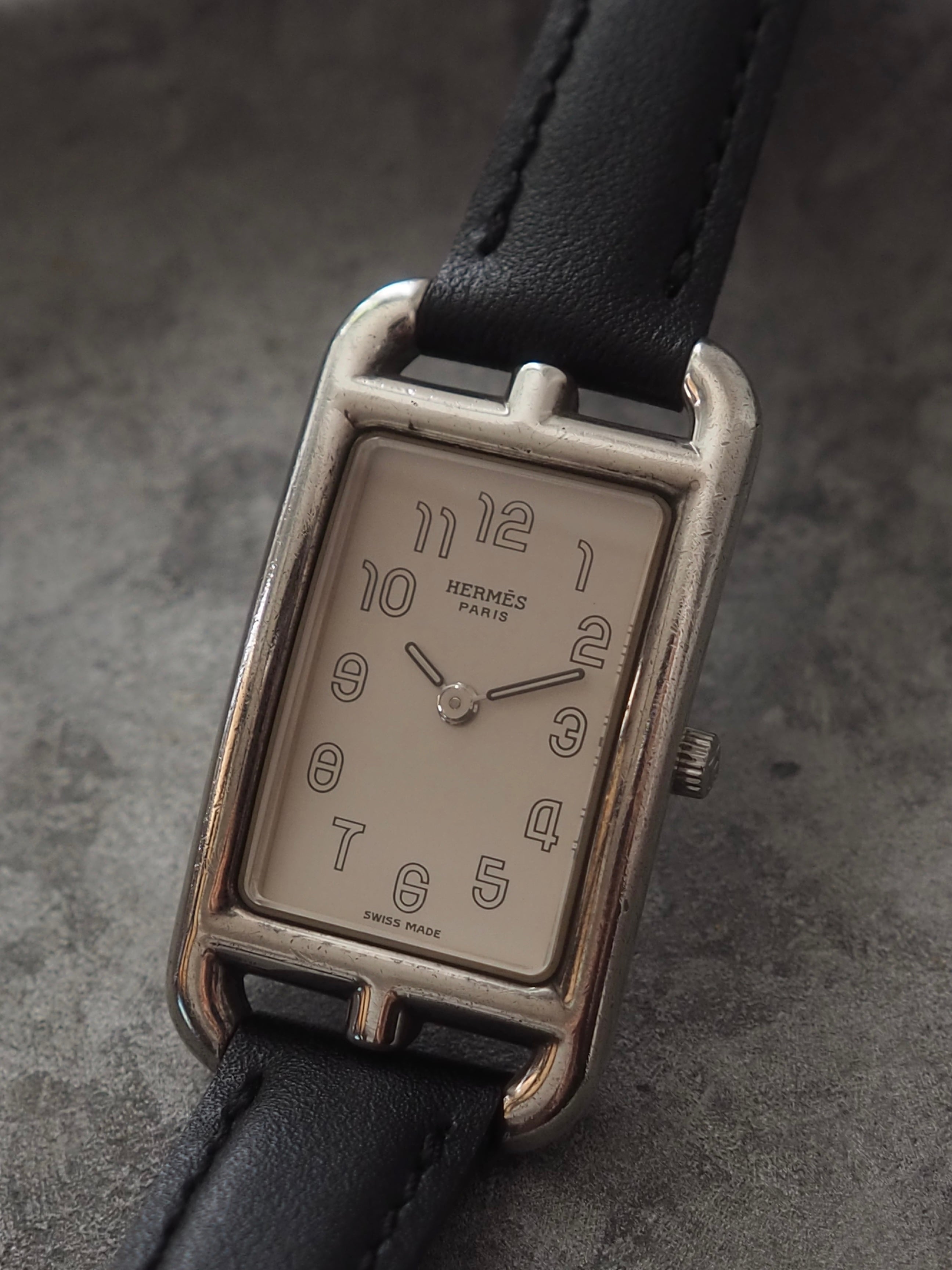 HERMES エルメス ケープコッド ナンタケットウォッチ 腕時計 シルバー