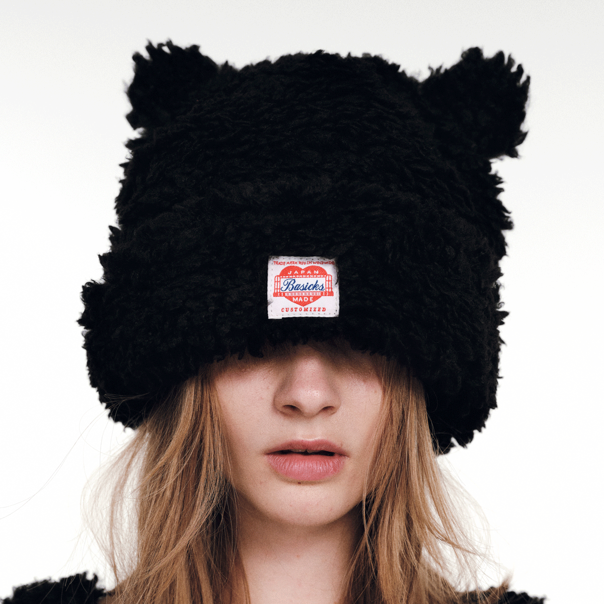 Bear Beanie(BLACK) – BASICKS