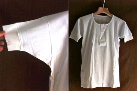 新品 香港老舗下着メーカー 利工民 金鹿 ヘンリーネック ブルース