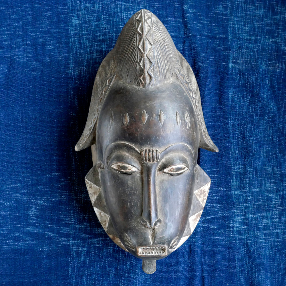 バウレ族プレプレマスク — 一村一品マーケット アフリカ バウれ族お面
