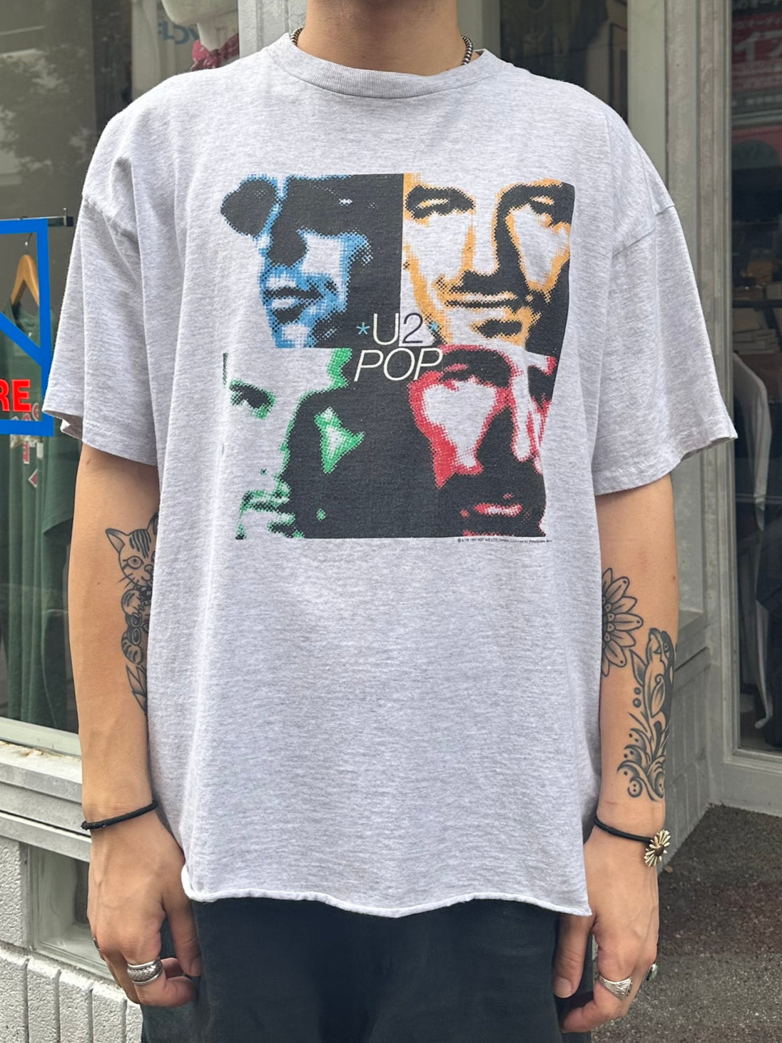 90's U2「POP Mart」バンドTシャツ – FUJI STORE