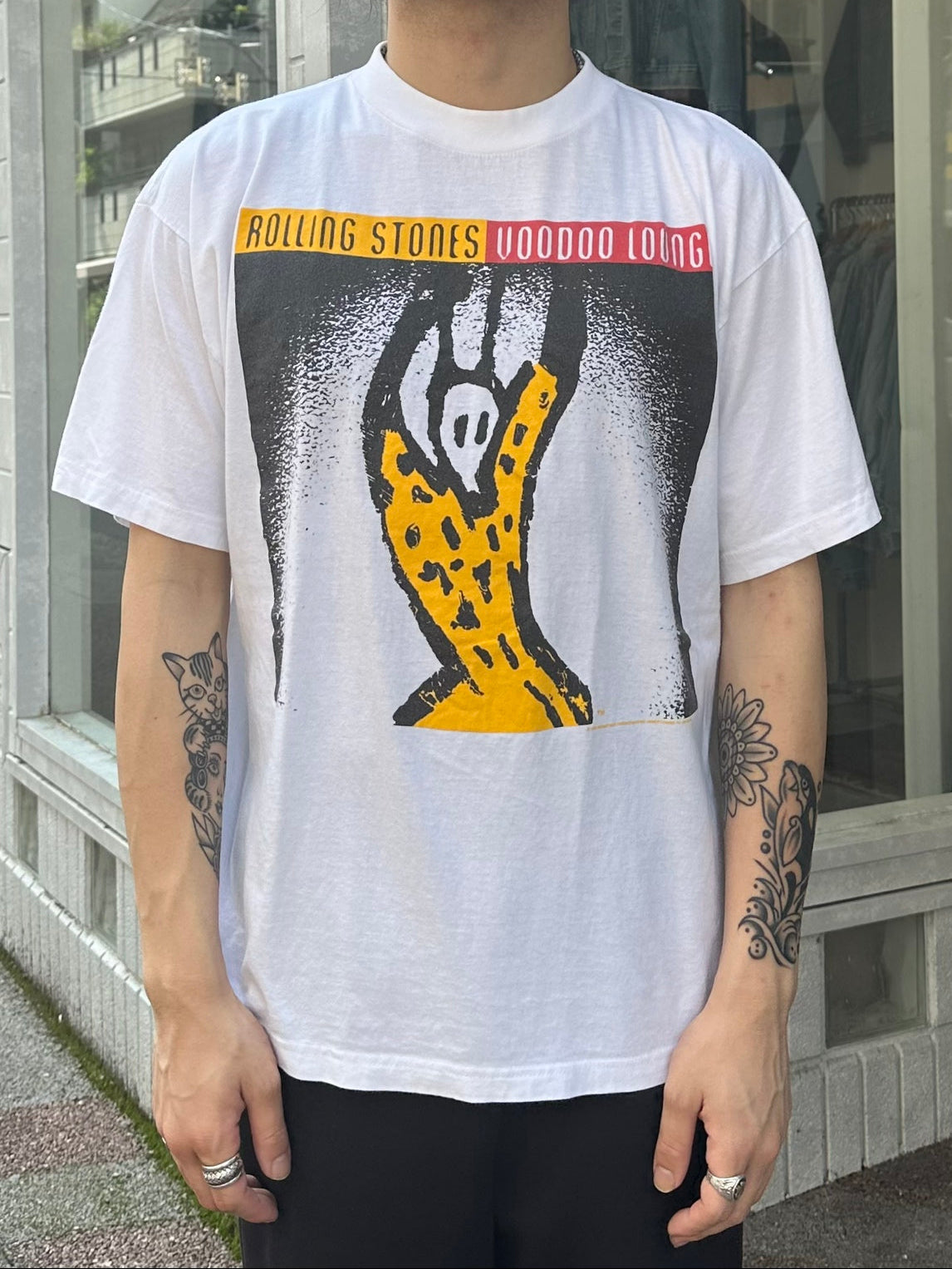 90's ROLLING STONES 「VOODOO LUNGE」バンドTシャツ – FUJI STORE