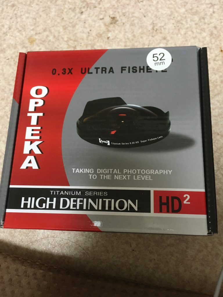 Optekaのウルトラフィッシュアイを購入しました