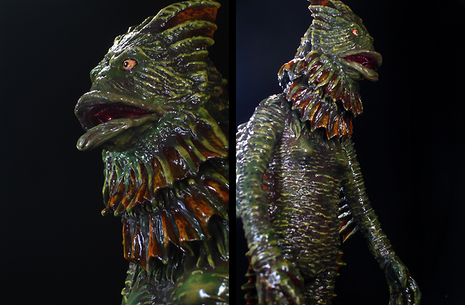 ビリケン商会】 海底原人ラゴン オリジナル彩色ver. 完成品