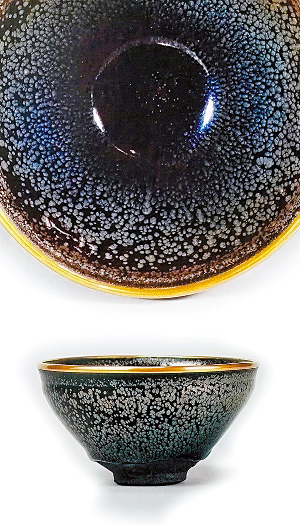 ☆茶碗 茶道具 油滴天目 曜変天目 天目茶碗 建窯盞 窯変釉