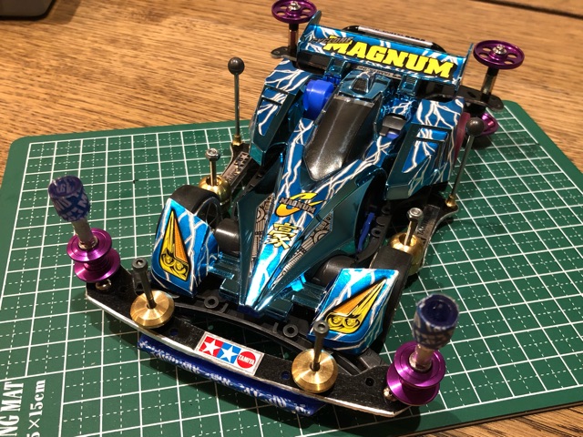 サイクロンマグナムブルーメタリックバージョン