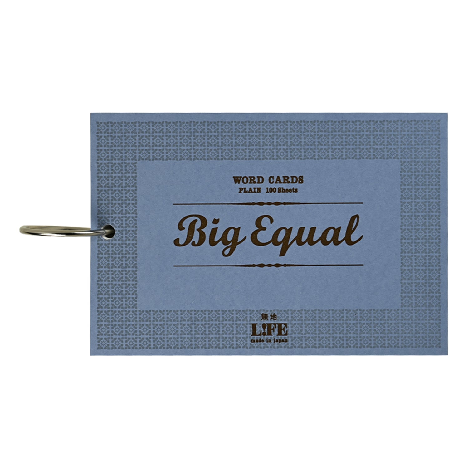 単語カードビッグイコール無地 – LIFE株式会社