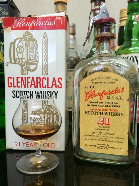 伝説】Glenfarclas 21Y for エドワードジャッコーネ