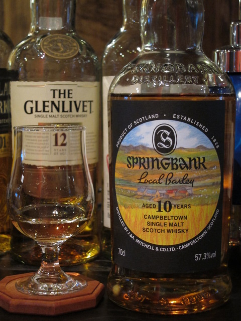 スプリングバンク ローカルバーレイ4種 21年 ロングロウ18年 空き瓶