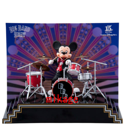 フィギュア ビッグバンドビート BBB ミッキー ドラム ディズニー 黒