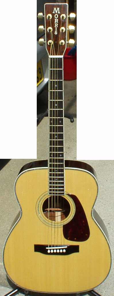 ギター Morris MF-40 Morris MF-40 (copy Martin 00-28) acoustic