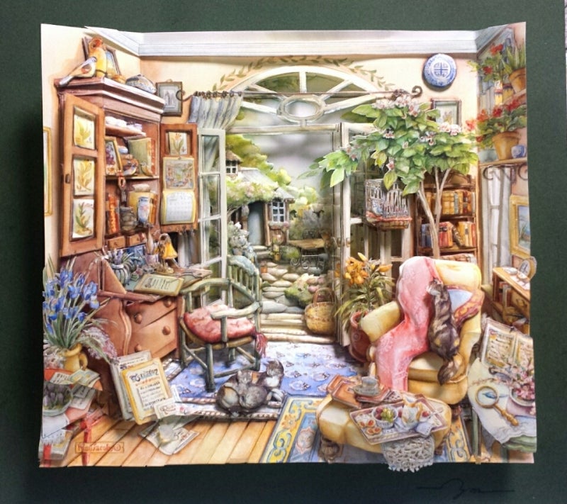 シャドーボックス用プリント10枚大型キムジャコブス シャドーボックス