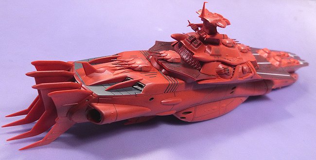ゲルバデス級航宙戦闘母艦 「ダロルド」 1/1000