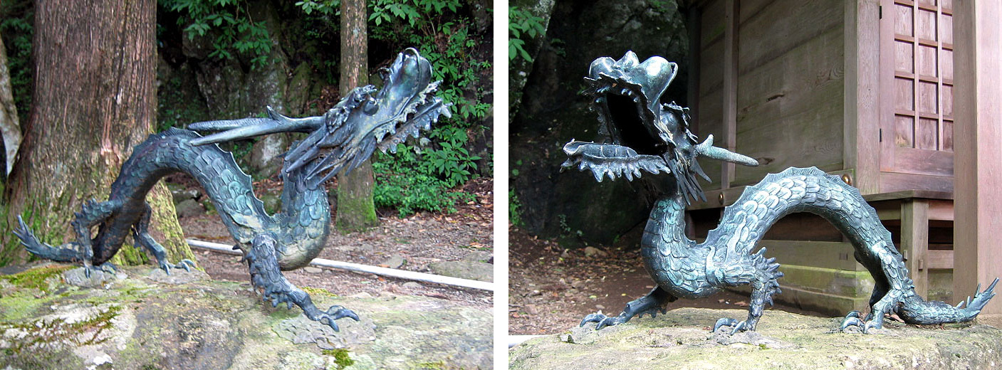 四霊獣（龍・麒麟・鳳凰・霊亀） | 神使像めぐり＊余話