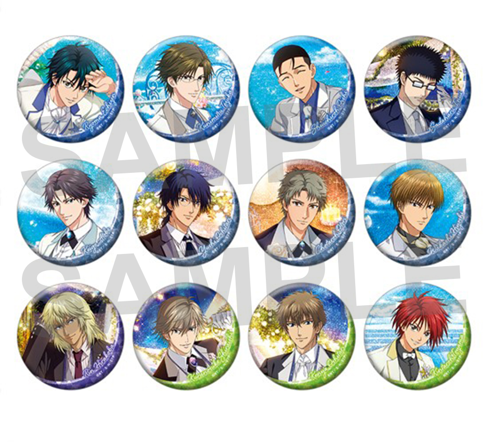 新テニスの王子様 手塚国光 缶バッジ テニソニ キラキラ缶バッジ 新