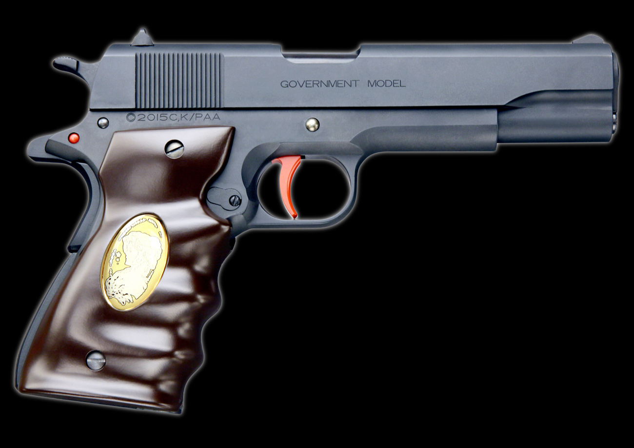 完売】WA ガバメント《緋弾のアリアAA》モデル／ブラック 【WESTERN ARMS】