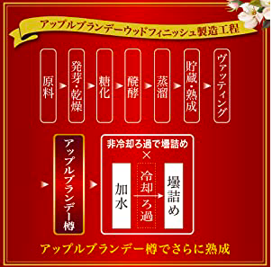 シングルモルト宮城峡 アップルブランデーウッドフィニッシュ - 麻布十