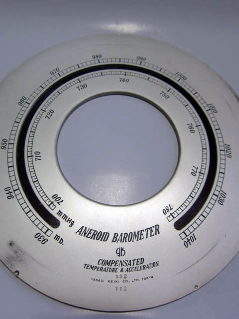 精密型 ANEROID BAROMETER - YANAGI KEIKI CO., LTD.