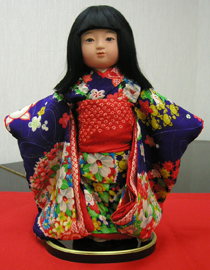 市松人形松乾斎東光身長41cm