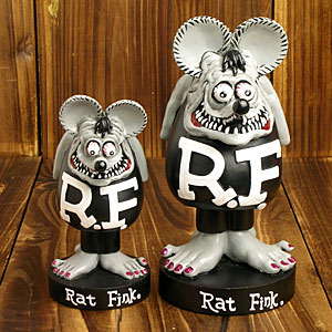 ラットフィンク フィギュア ラットフィンクフィギュア限定オール黒