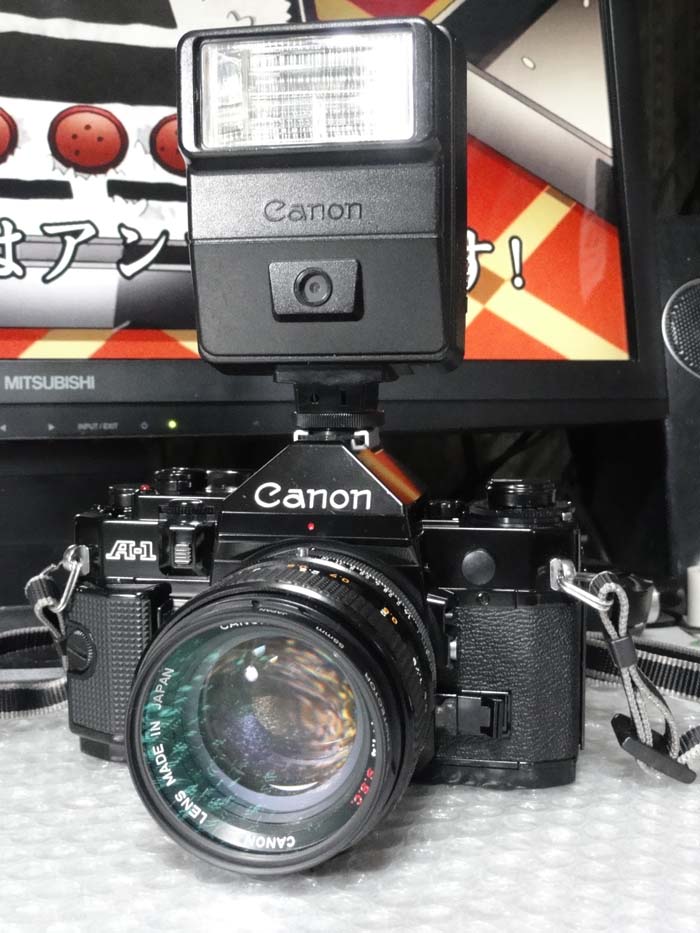 極美品！Canon A-1キヤノン 一眼レフカメラ 露出計OK 極美品！Canon A