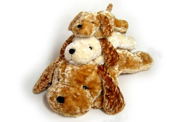 シナダ ぬいぐるみ 犬 いぬ レイジーパーティドッグ NAOKO SHINADA