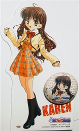 シスター・プリンセス 缶バッジ&ミニスタンド