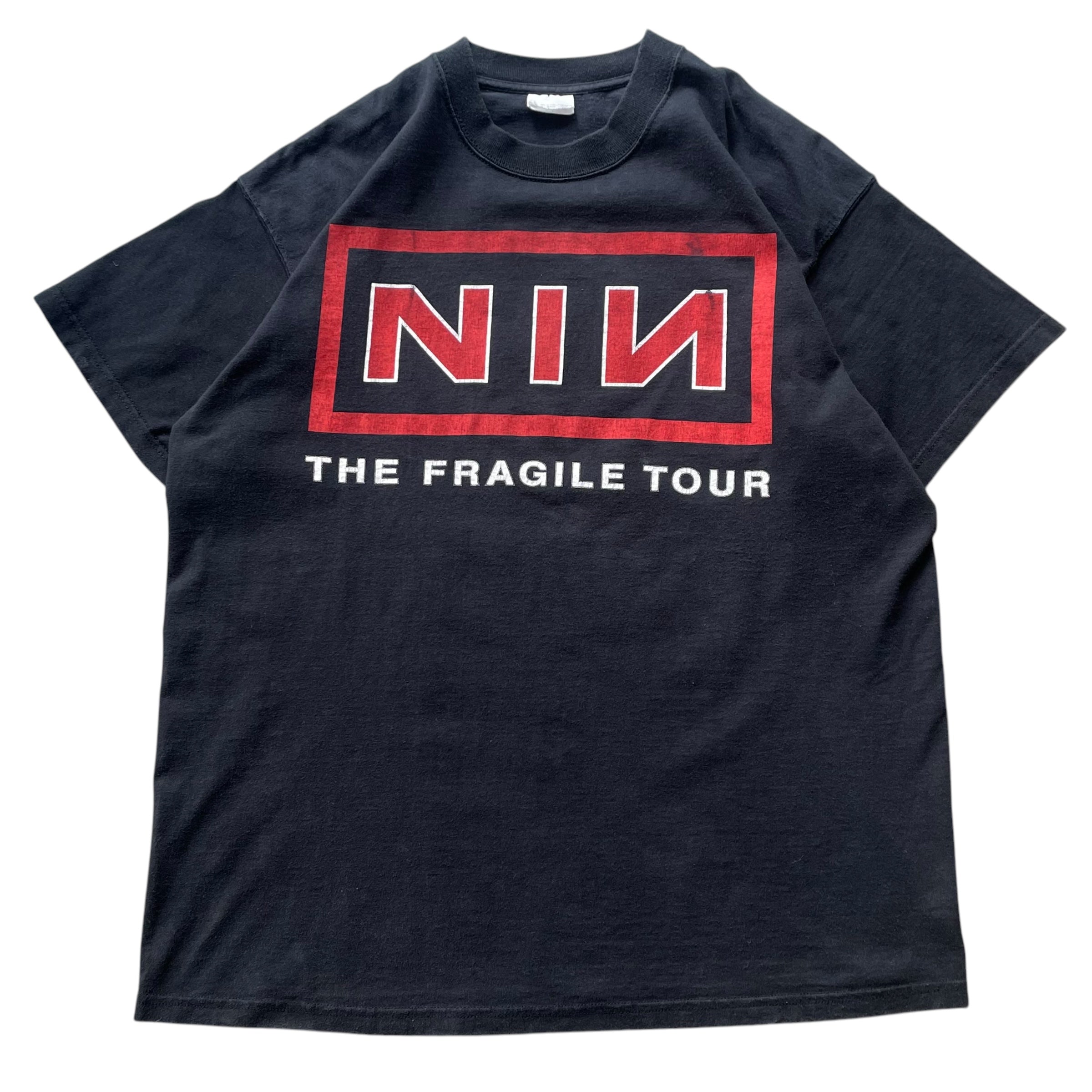 Nine Inch Nails ビンテージ Tシャツ nロゴ 古着USED ビンテージ90's