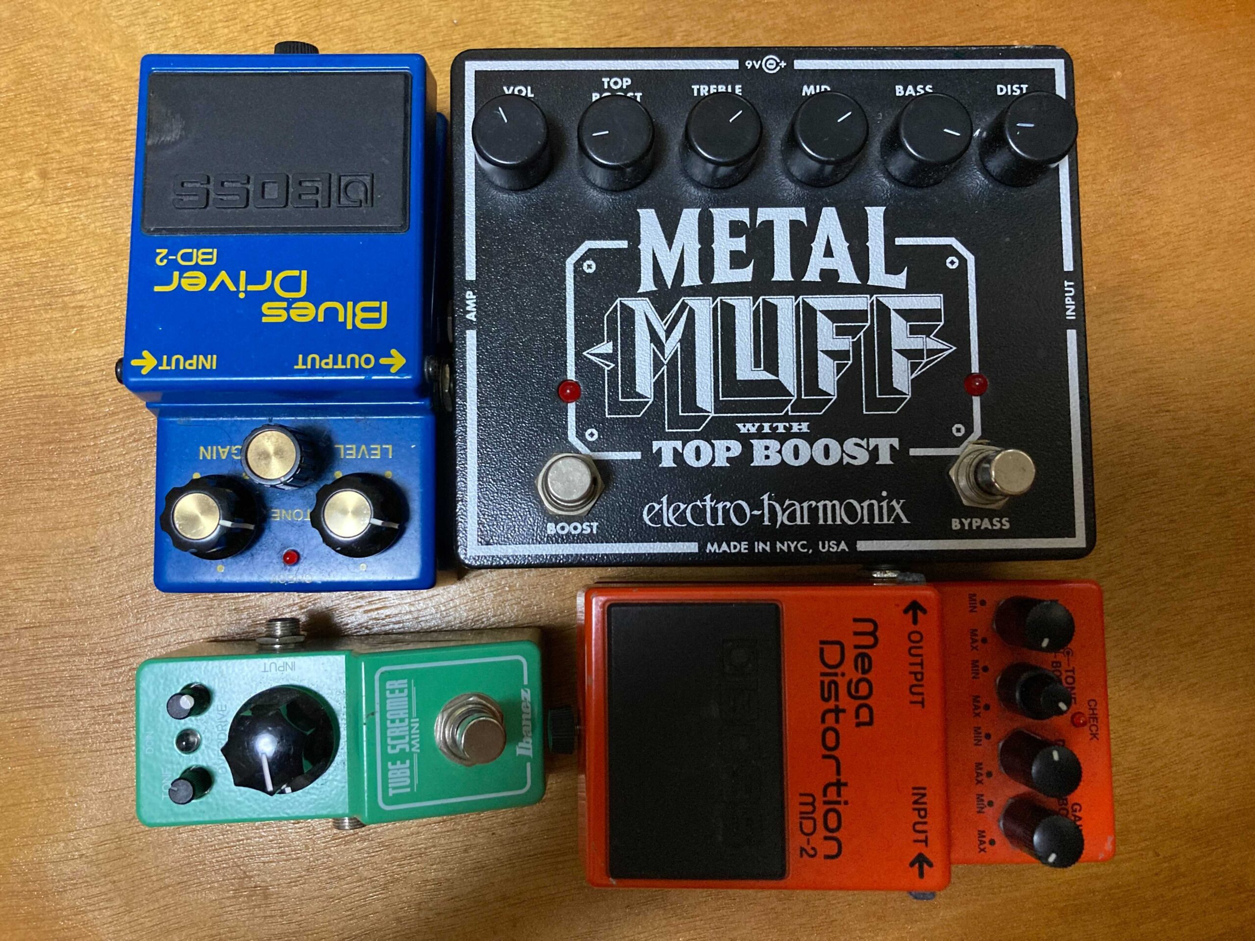 1万円以下で買える最強コスパの歪みエフェクターおすすめ4選