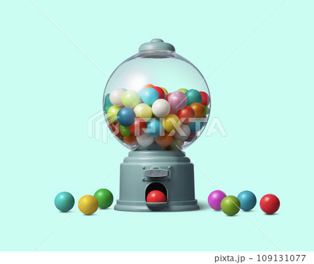 GUM BALLS MACHINE レトロ ガムボールマシン マシーン アメリカン