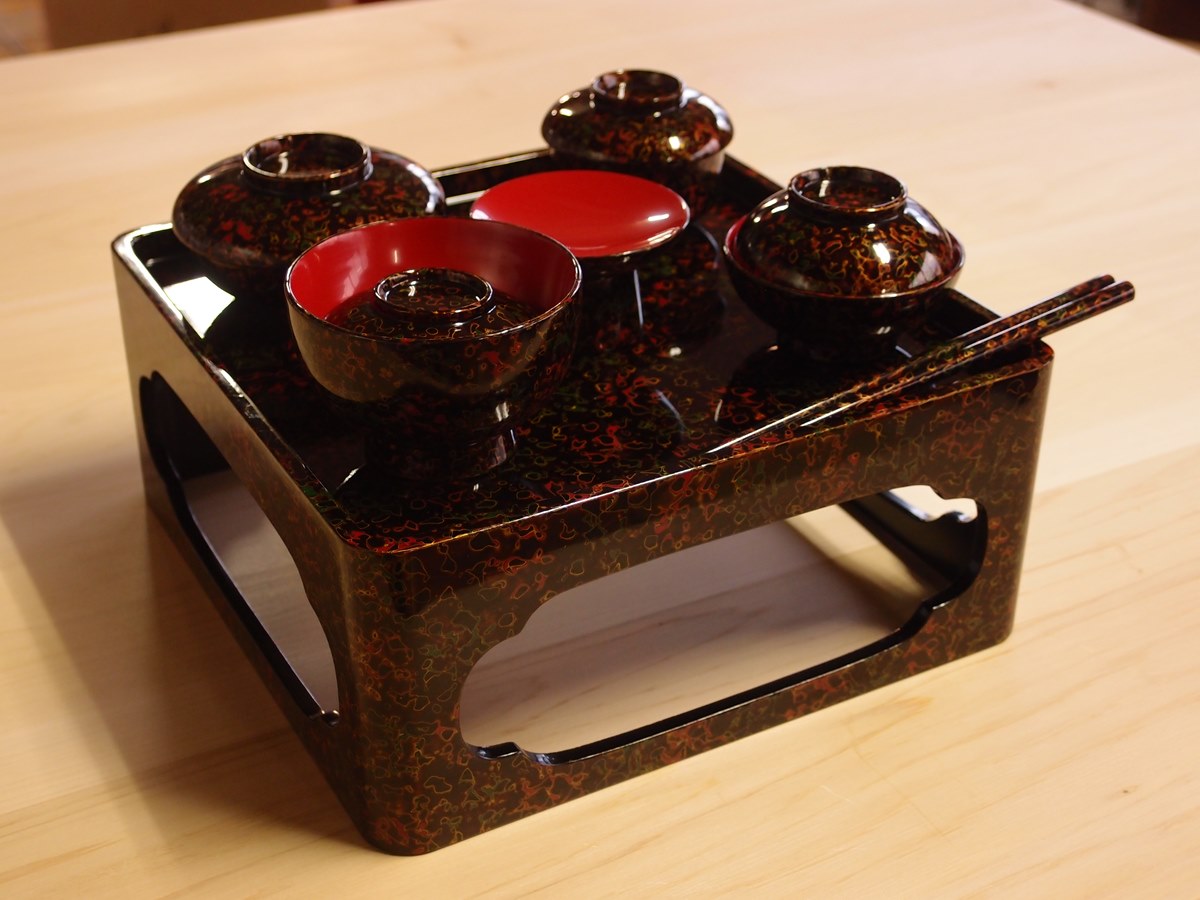 安藤七宝 漆盆 茶道 菓子盆 七宝 漆 安藤七宝 漆盆 茶道 菓子盆 七宝 漆