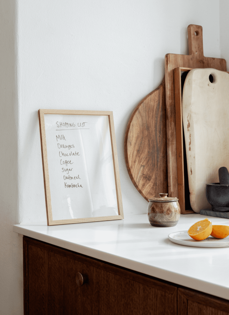 Transparent Moebe Oak Frame - THE POSTER CLUB