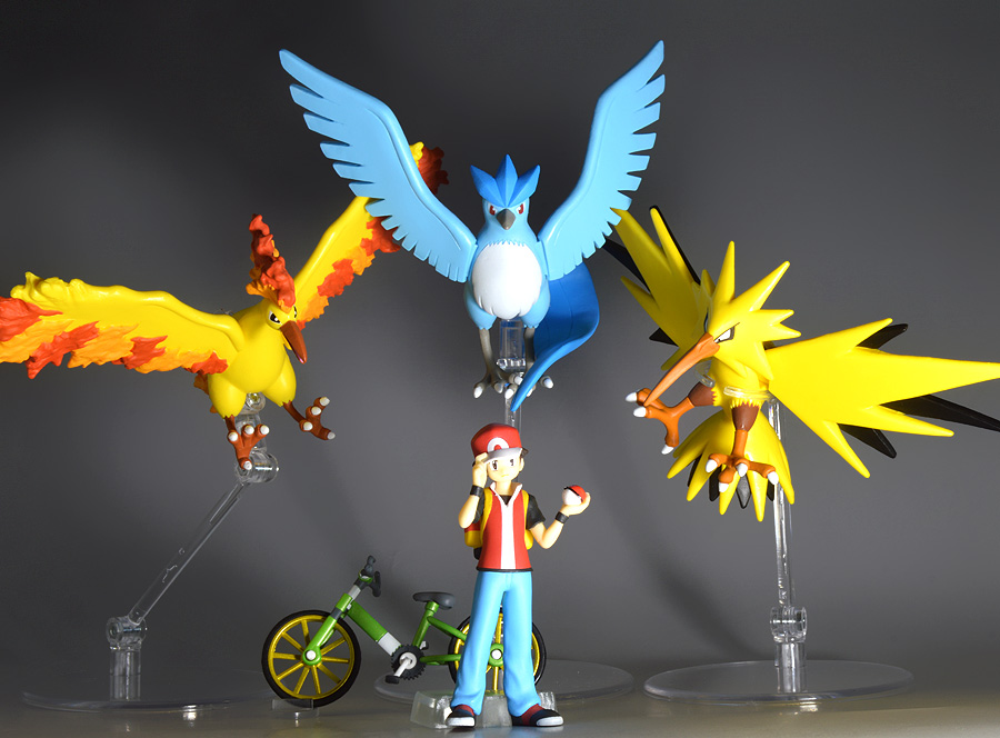 ポケモン スケールワールド フリーザー＆サンダー＆ファイヤー 三鳥