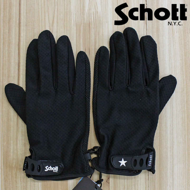 Schott ショット SUMMER GLOVE サマーグローブ 手袋 薄型 スマホ対応