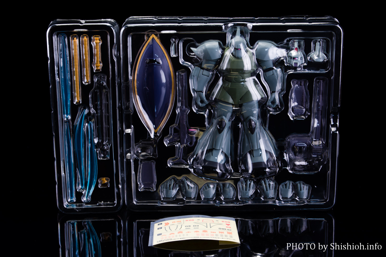 レビュー】ROBOT魂〈SIDE MS〉MS-14A 量産型ゲルググ＆C型装備 ver