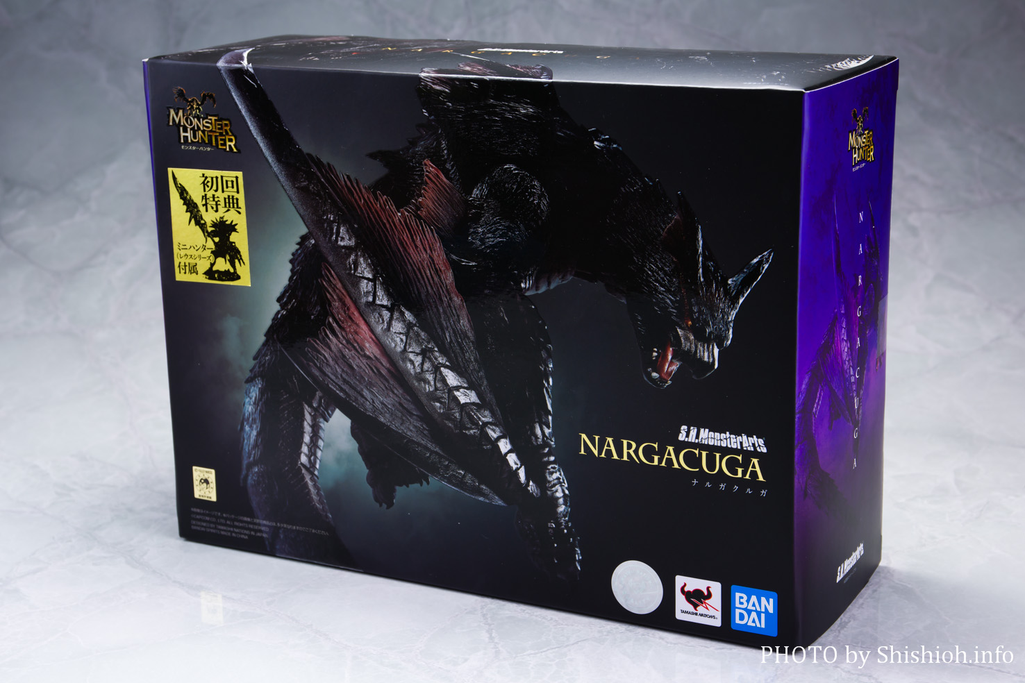 ウ*ホ様 S.H.モンスターアーツ ナルガクルガ 初回特典付き S.H.