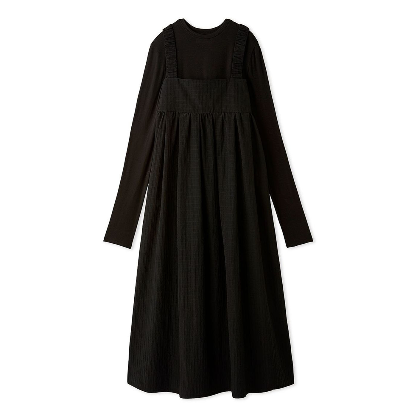 楽天市場】emmi atelier エミ アトリエ ボックスチェックワンピース