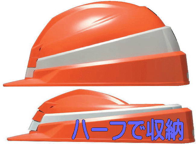 楽天市場】DIC 防災用ヘルメット IZANO プロ仕様収納 ハーフサイズに
