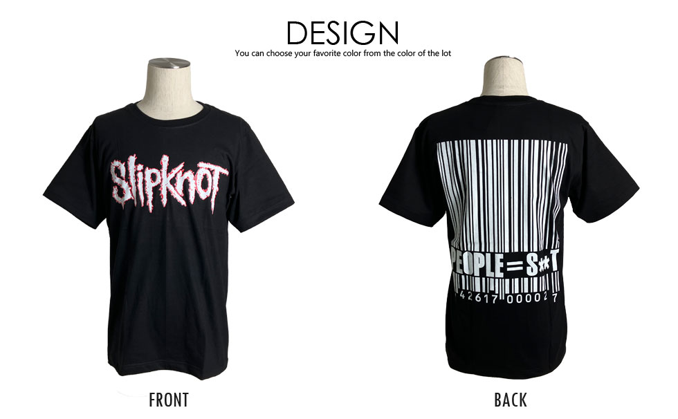 楽天市場】[在庫処分]SlipKnoT Tシャツ スリップノット バーコード