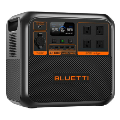 楽天市場】【数量限定プレゼント付き】 BLUETTI ポータブル電源 AC180P