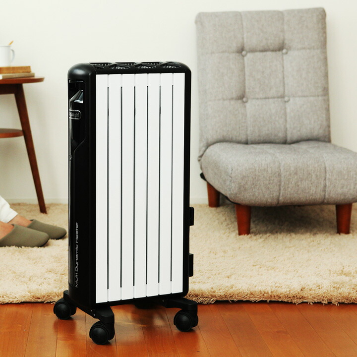 DeLonghi ミニダイナミックヒーター ブラック 【公式通販】