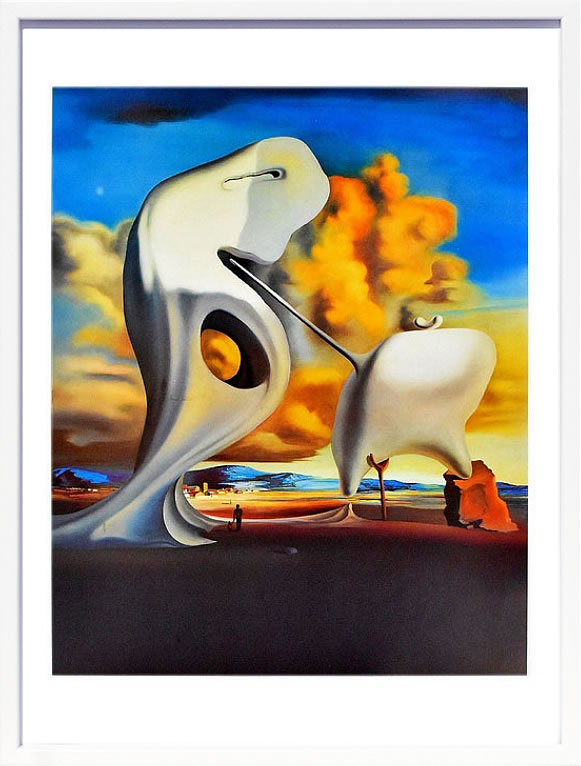 Amazon.co.jp: サルバドール・ダリ有名な作品（錯視）アートポスター