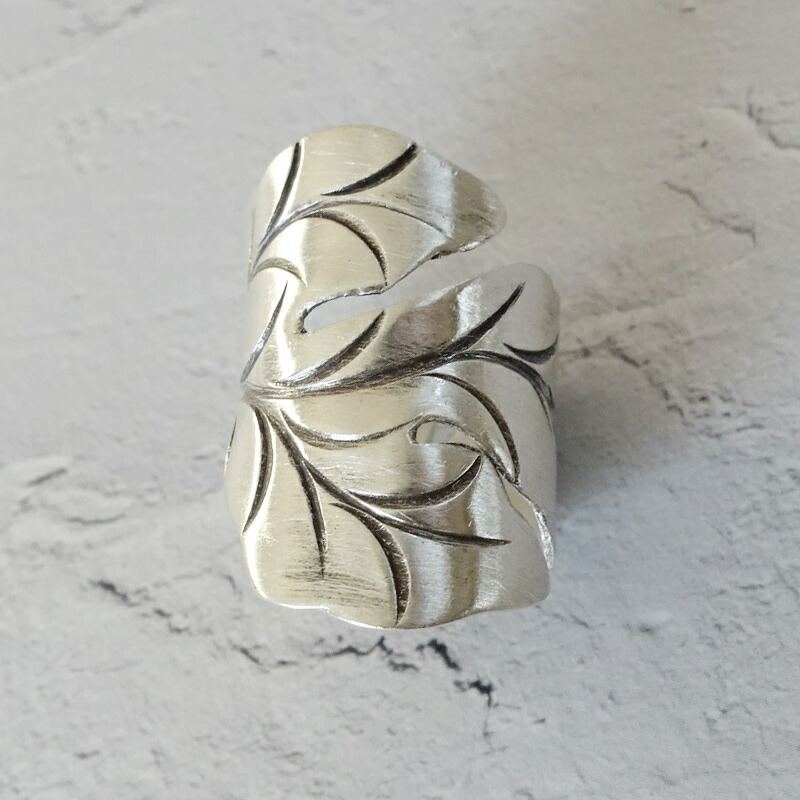 楽天市場】ワイドリーフ カレンシルバーリング 13号 15号 17号 19号