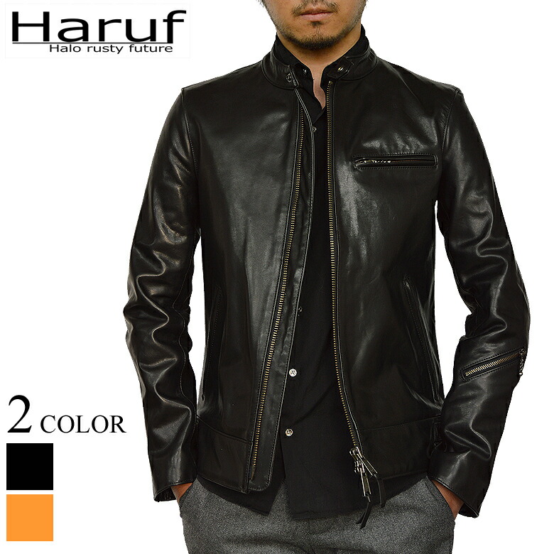 シングルライダース ホースハイド 42 馬革 TALONジップ 本革 襟付き