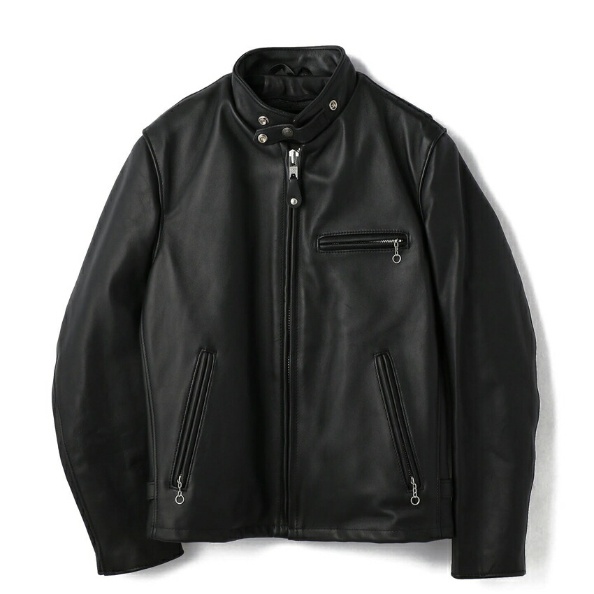 楽天市場】Schott ショット シングル ライダースジャケット 641