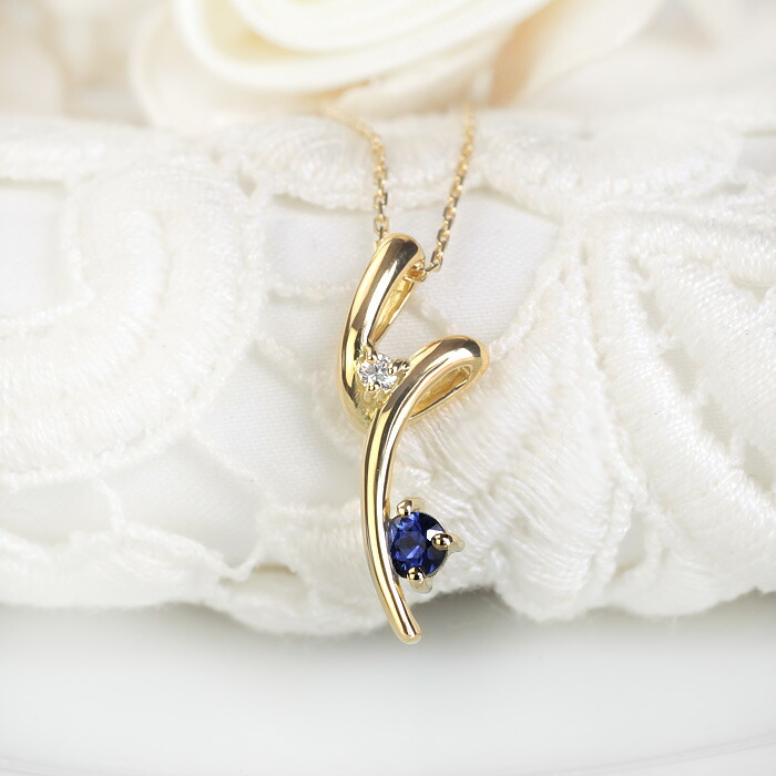 k18サファイアダイアモンドペンダントトップのみ