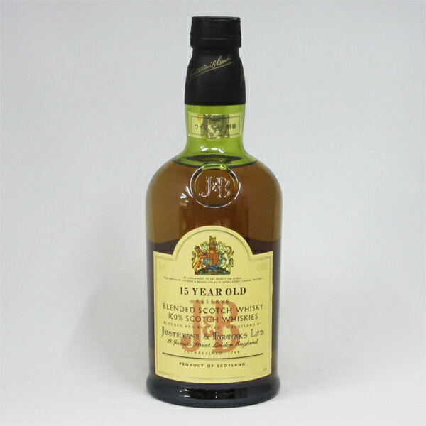 楽天市場】【レトロ：特級表示】J&B 15年 43度 750ml 正規品 （専用