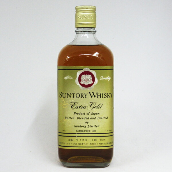 楽天市場】【レトロ：1級表示】サントリーウイスキー エクストラ