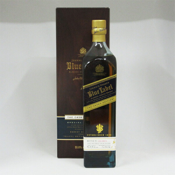 楽天市場】ジョニーウォーカー ブルーラベル カスクエディション 55.8