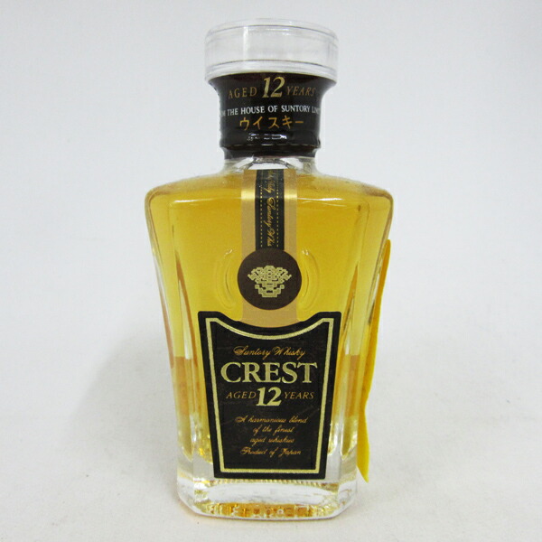 楽天市場】【ミニサイズ】【レトロ】サントリーウイスキー クレスト12